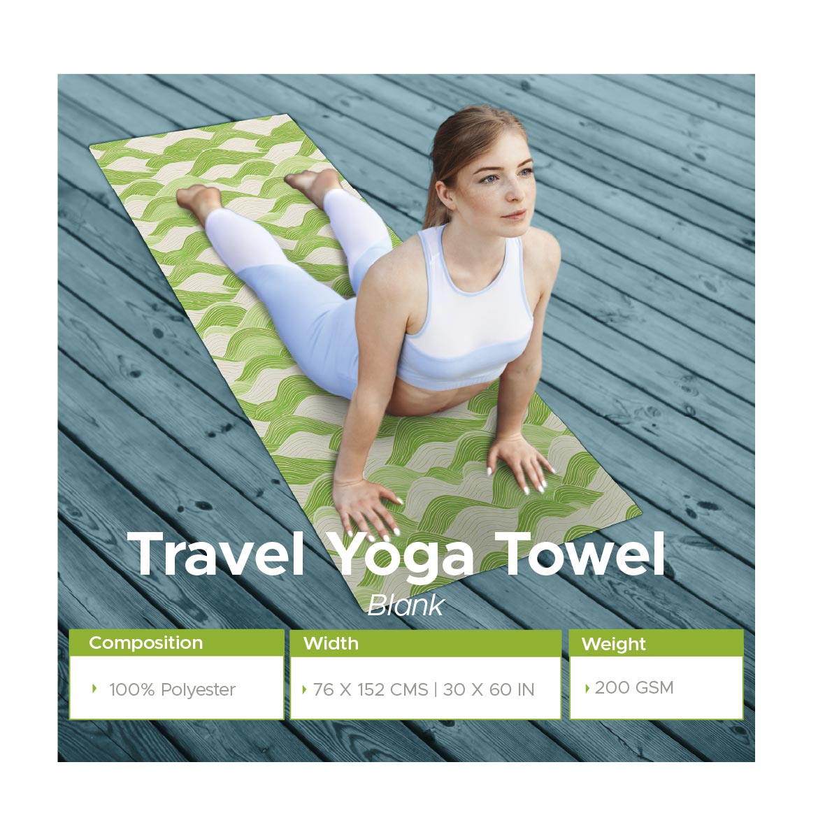 Travel Yoga Towel - Image 8