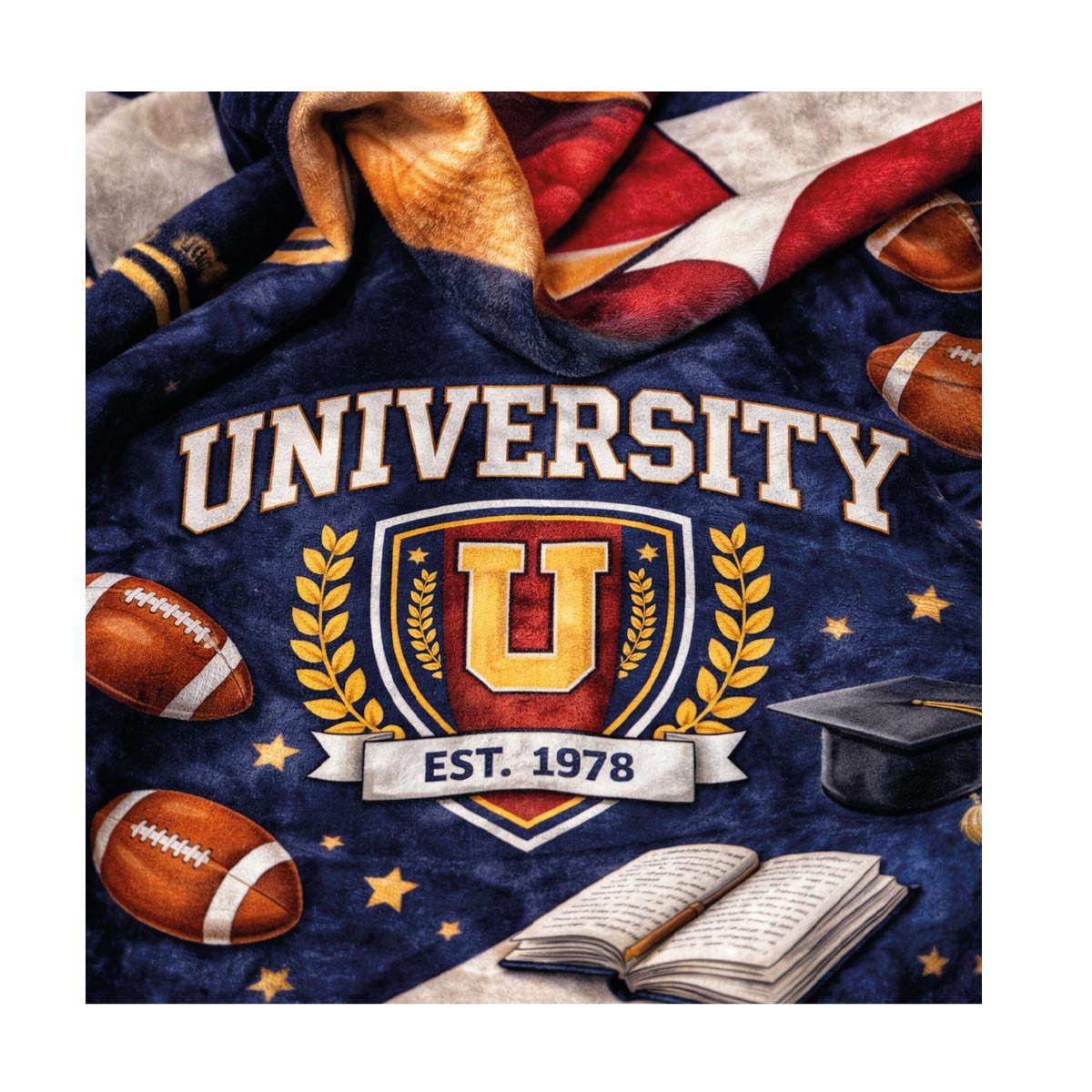 Fleece Blanket 127 X 152 CMS | 50 X 60 INCHES - Image 3