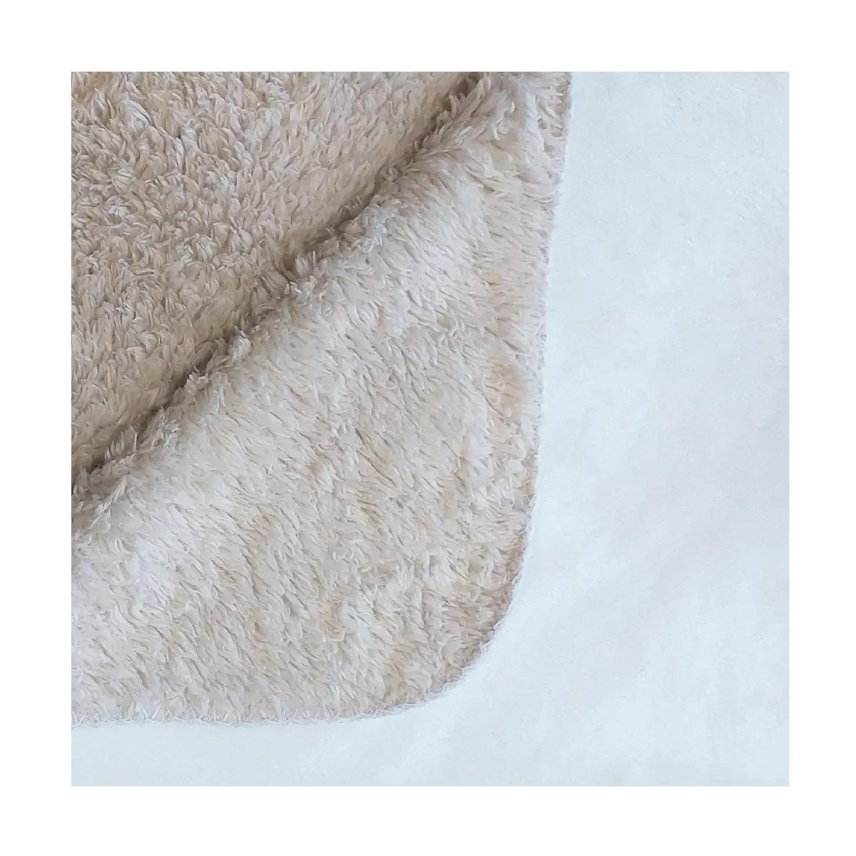 Khaki Sherpa Blanket - Image 6