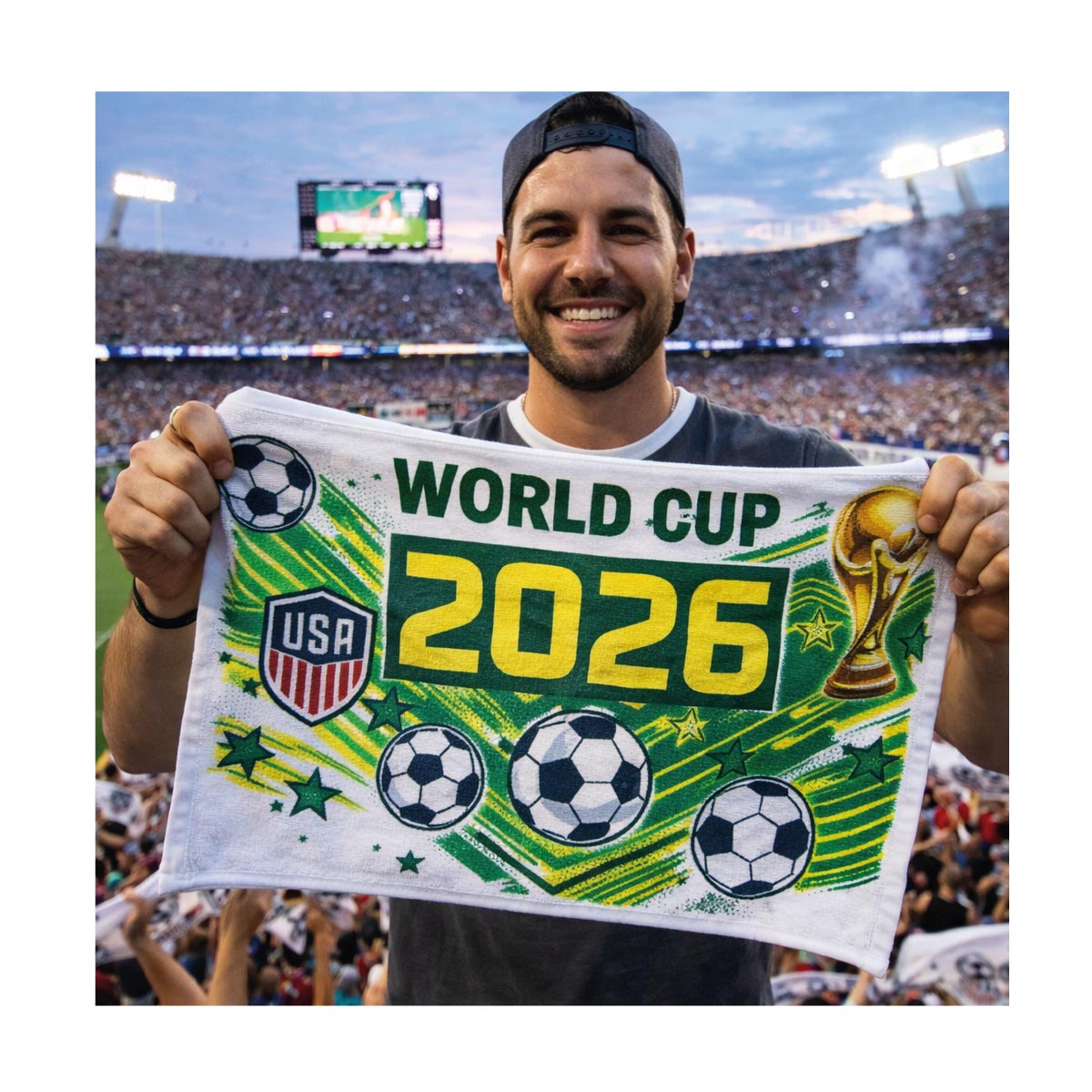 Rally Towel 40 X 63 CMS | 16 X 25 INCHES - Image 5